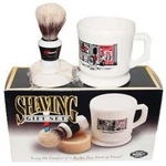 Marvy Shaving Gift Set Contains Boar Bristle Brush Mug & Soap Shave Barber. Fixed Price $36.99.