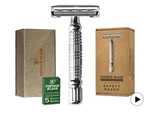 Vikings Double Edge Razor 5SWEDISH Steel Blades/luxury Case The Chieftain. Fixed Price $23.99.