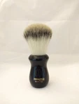 Zenith Ergo Resin Handle Synthetic Black Shave Brush. 26MM. Made Sicily. S10. Fixed Price $42.00.