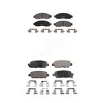 Tec KTC-100676 4-WHEEL Brake Pad Sets Front & Rear For Nissan Leaf 2018-2022. Fixed Price $65.08.