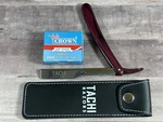 Disposable Blade Straight Razor Marble- Shaving Barber W 100 Single Edge Lord. Fixed Price $19.99.