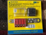 Blue Sea 5024 Marine St Blade Battery Terminal Mount Fuse Block Kit Boat. Fixed Price $18.00.