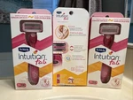 3 Packs Brand New Schick Intuition Fab 1 Razor & 2 Cartridges Each. Fixed Price $85.99.
