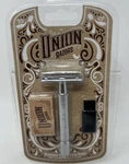 Union Razor ORZ1 Stainless Steel Safety With Straight Blades & Comb. Fixed Price $11.95.