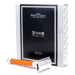 Edwin Jagger 3ONE6 De Stainless Steel Safety Razor, Grooved, Anodised Orange, 1X. Fixed Price $140.00.