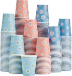 Paper Cups, Disposable Coffee Colourful. Fixed Price $18.17.