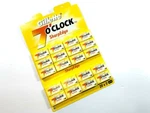 Barber Straight Cut Throat Shaving Blades Razors Double Edge Gillette 70'CLOCK. Fixed Price $24.99.