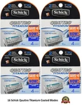 Schick Quattro Titanium Razor Blades Men Refill Cartridge Trimmer 8 16 32 64. Fixed Price $31.99.