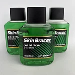 3X Bundle Skin Bracer By Mennen Original Aftershave 7OZ Bottles Each New. Fixed Price $24.99.
