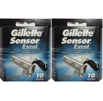 Gillette Sensor Excel Mens Refill Razor Blades, 20 Count. Fixed Price $29.99.