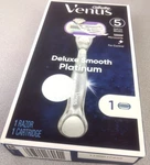 Gillette Ladies Venus 5 Blade Deluxe Smooth Razor - New. Fixed Price $17.99.