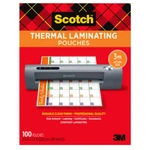 Scotch Thermal Laminating Pouches 200 Pack Mil Letter 8.9X11.4 Clear Sheets. Fixed Price $33.99.