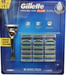 Gillette Proglide Plus 5-BLADE Razor 16 Cartridge & Handle Fits FUSION5. Fixed Price $45.99.