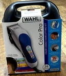 Nib Wahl 26 Piece Color Pro Haircutting Kit Coded High Carbon Steel Blades. Fixed Price $49.99.