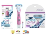 5 Schick Hydro Silk Razor Blades 4 Cartridges Bikini Style Shaver Trimmer. Fixed Price $23.99.