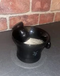 Liquid Logic Shave Mug W/ Perfecto Genuine Badger Hair Brush. Fixed Price $14.00.