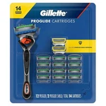 Gillette 12 Proglide + Shield Razor Cartridges Fits FUSION5 Handles. Fixed Price $38.00.