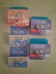Women's Gillette Venus Comfortglide/contour/ & Pubic Hair Razor Cartridge Bundle. Fixed Price $29.25.