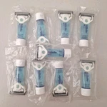 Gillette Treo Disposable Razors With Built-in Shave Gel (9 Ct.) New Sealed. Fixed Price $18.97.