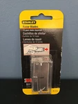 Stanley Single Edge Utility Blade Replacement Pack Razor Dispenser 28-510. Fixed Price $10.00.