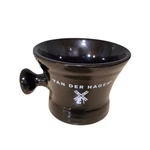 Van Der Hagen Ceramic Shaving Mug Black Apothecary Style Lather Bowl With Handle. Fixed Price $21.19.