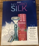 One Schick Hydro Silk Expert Care & Two Cartridges Gift Set Skintimate Shave Gel. Fixed Price $14.99.