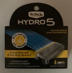 Lot Of 2, Schick Hydro 5, Energize Razor Blade Refills, 4 Pack Each, 8 Total.. Fixed Price $22.00.
