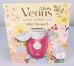 Gillette Venus Braun Silk 3 Epilator + Shaver & Trimmer Attachments New. Fixed Price $22.49.