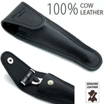 Travel Shaving 100%LEATHER Cover /case, Pouch For 3 Edge Compatible Razors. Fixed Price $16.99.