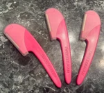 3 Pack Tweezerman Hot Pink Perfection Prep & Plane Facial Razors - New Box!. Fixed Price $12.95.