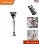 Flex Ball Handle Shaving Razor Chrome Long With Pivot.... Fixed Price $63.99.