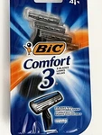 Bic Comfort 3 Disposable Razor, Men, 4 Razors. Fixed Price $9.99.