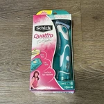 Schick Quattro For Women Trimstyle Cartridge Razor Teal White 4-BLADE 1. Fixed Price $12.89.