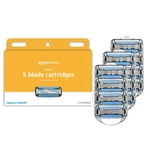 Amazon Basics 5-BLADE Razor Refills For Men With Dual 12 Count (pack Of 1). Fixed Price $29.90.