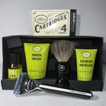 The Of Shaving Emerald Travel Toiletries Bag, Morris Park Razor & Cartridges. Fixed Price $89.98.