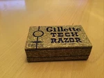 Vintage Gillette Tech Razor -box, & Blades Nos. Fixed Price $49.99.