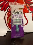 Lot Of 2 Bic Soleil Sensitive Advanced 5-BLADE Disposable Razor. Fixed Price $9.50.