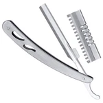Full Metal Single Edge Shaving Straight Razor +10BLADES. Fixed Price $15.99.