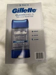 Gillette Cool Wave Men's Antiperspirant And Deodorant Clear Gel - 5 Pack. Fixed Price $25.99.