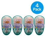 Bic Easyrinse Refillable Razors 1 Handle + 3 Cartridges (4 Pack) New. Fixed Price $25.99.
