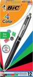 Bic 4 Color Grip Retractable Ballpoint Pen 1.0MM Medium 12 Pack. Fixed Price $28.99.