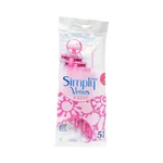 Gillette Simply Venus Basic 2 Blade Disposable Shaving Razors For Women 5 Pack. Fixed Price $10.00.