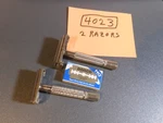 Gillette Safety Razors: "1963 Flare Tip" + "1958 Tv Special" 10 New Blades. Fixed Price $39.95.