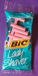 Vintage Bic Lady Shaver Women's Disposable Razor, 5 Pack: 1991. Fixed Price $12.00.