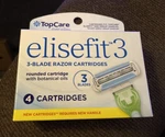 Top Care Elisefit 3-BLADE Razor Cartridges -4. Fixed Price $10.50.