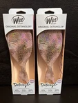 (2) Limited Edition Wet Detangler Hair Brushes Digital Daydream-pink. Fixed Price $29.99.