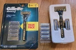 Gillette MACH3 Men's Razor Handle X + 12 Blade Cartridge Refills - New. Fixed Price $30.00.