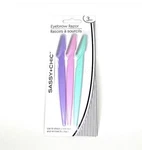 Sassy + Chic Eyebrow Razors 3 Pc.. Fixed Price $9.99.