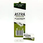 100 X Astra Superior Double Platinum Edge Safety Razor Blades Free Shipping. Fixed Price $10.99.
