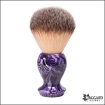 Shaving - Maggard Razors Purple Resin Handle Synthetic Brush, 24MM. Fixed Price $15.35.